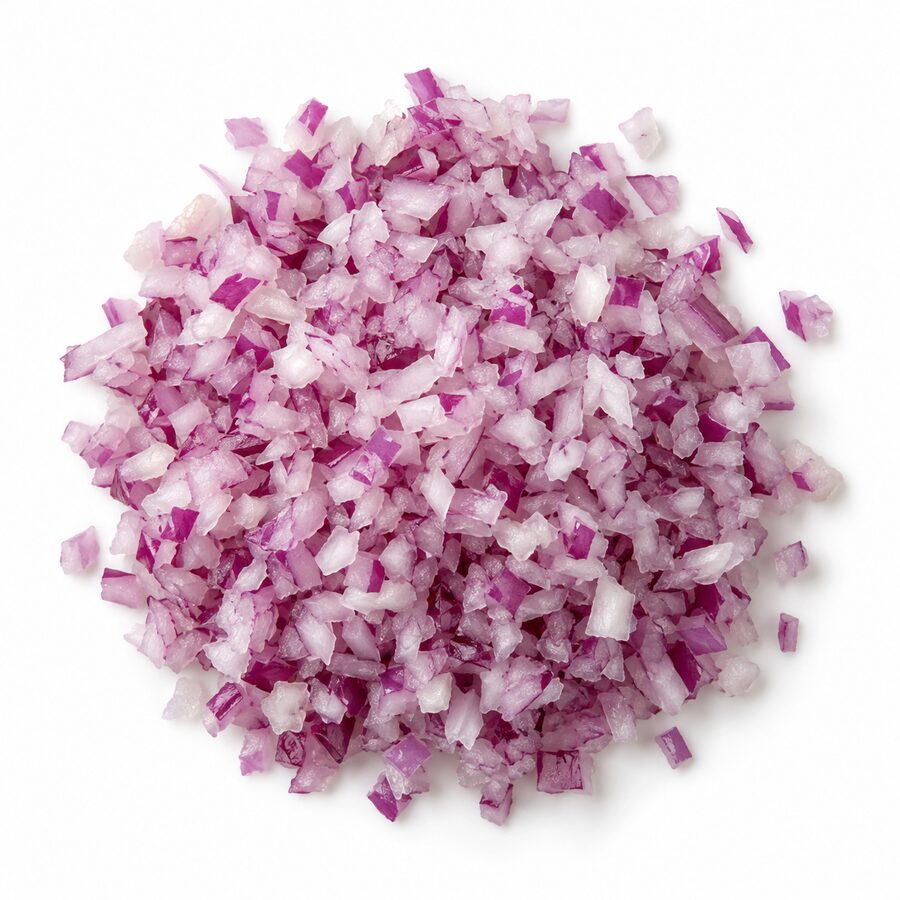 Finely shredded