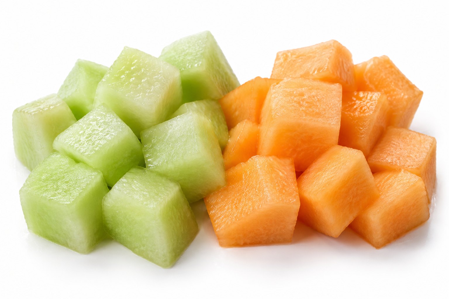 Melon cubes