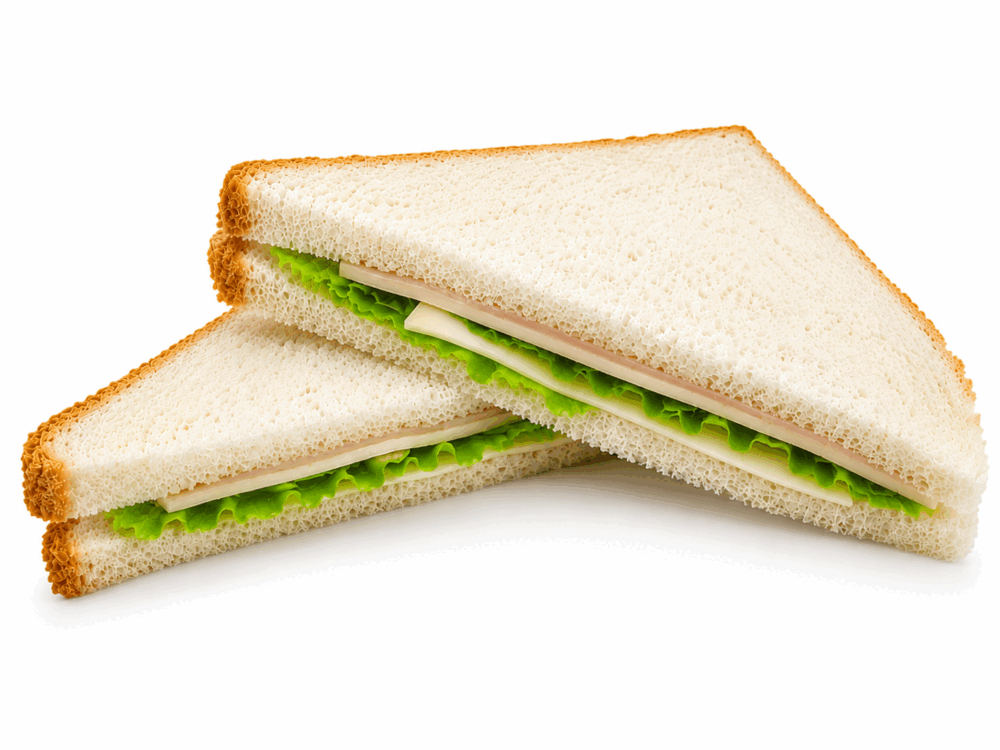 Turkey & cheese white Pullman · 150 g